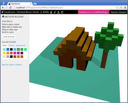 Meteor Blocks screenshot