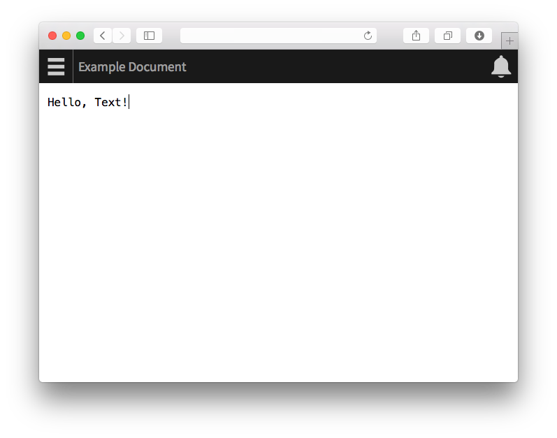 TextEditor screenshot