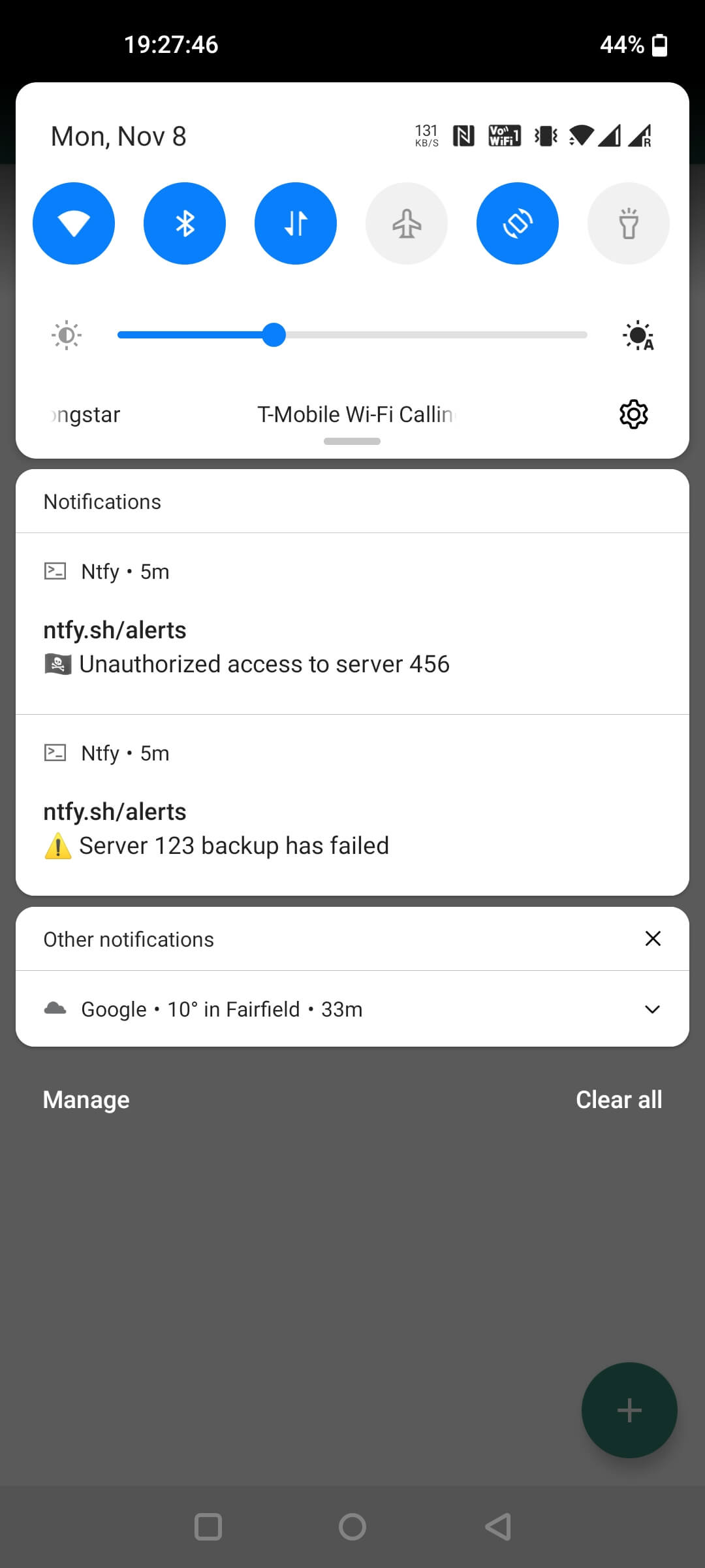 sntfy screenshot