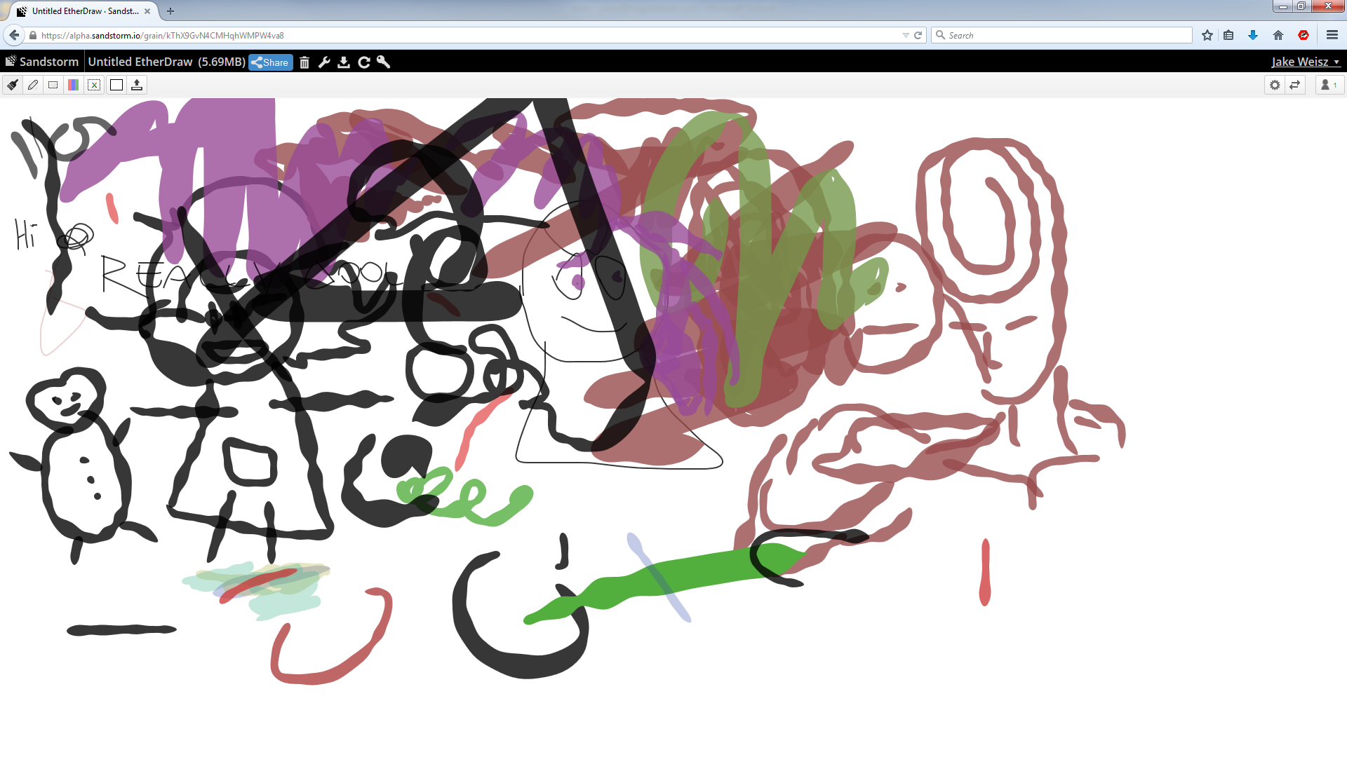 EtherDraw screenshot