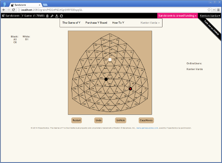 Game of Y screenshot